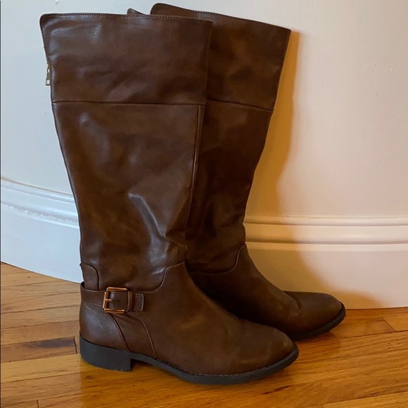 target leather boots